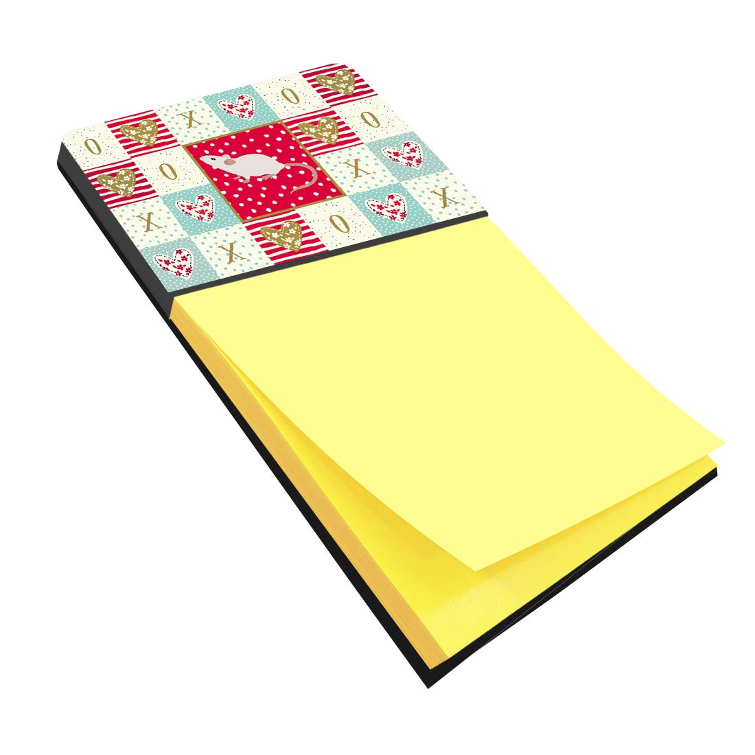 White Ceramic Mouse Sticky Note Holder - Cute Desktop Office Organizer for Notes, Memos & Reminders - Perfect for Home, Office & School Use