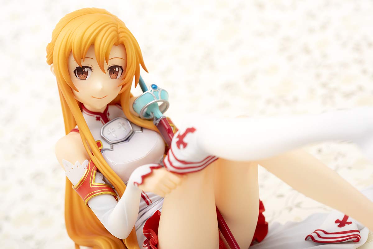 Sword Art Online Asuna 1/7 Scale Anime Figure - Premium Collectible Statue for Anime Fans & SAO Merchandise Lovers | Perfect for Display, Gaming Room Decor, and Otaku Collections