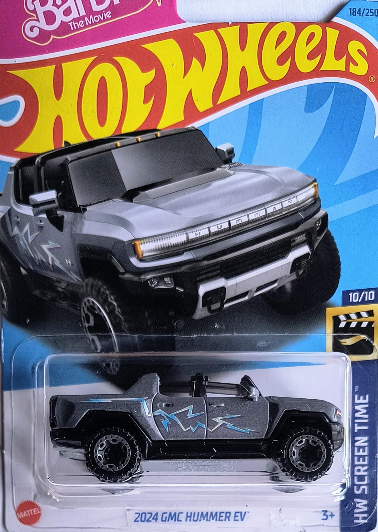 Hot Wheels HW Screen Time 5 Car Bundle Set Version 2 - Diecast Toy Cars for Kids Collection & Play - Perfect for Birthday Gifts, Playroom Decor, and Racing Games