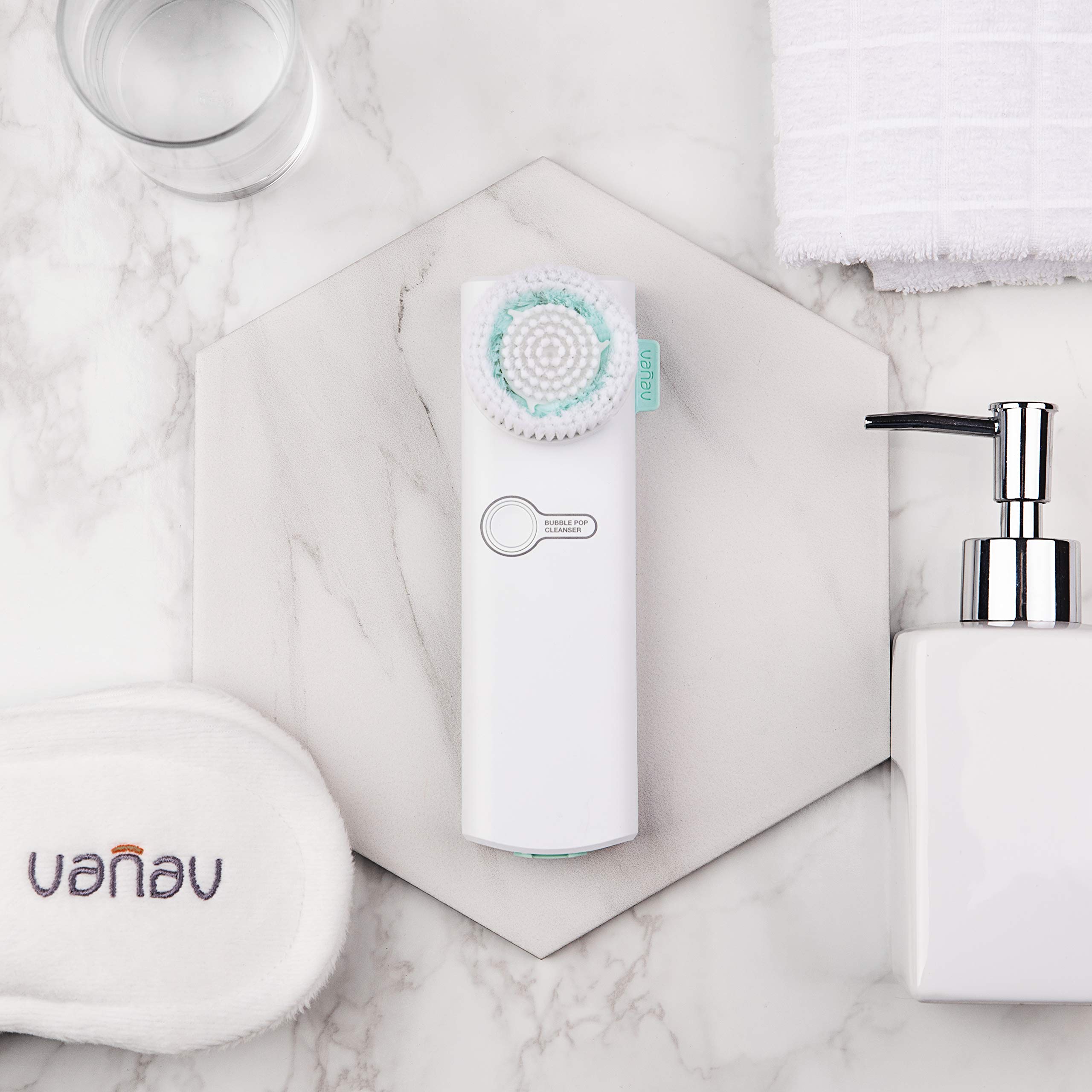 Vanav BP-1000 Automatic Bubble Facial Cleansing Machine - Deep Pore Cleaner for Acne & Blackheads - Perfect for Home Spa & Skincare Routine