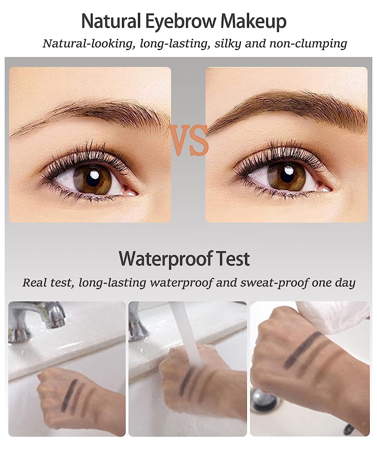 3-Color Eyebrow Powder Palette - Natural Eyebrow Enhancer with Mirror for Perfect Eyebrow Makeup | Ideal for Daily Use, Professional Makeup & Neutral Eye Looks (#3)