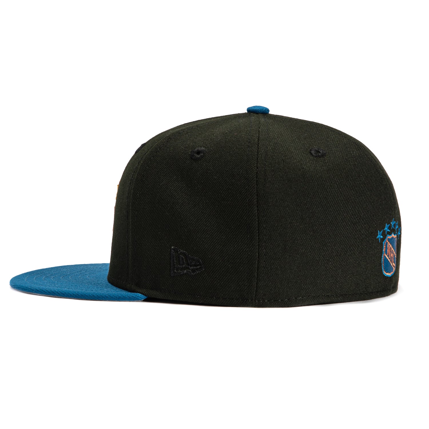 New Era 59Fifty Washington Capitals Logo Patch Snapback Hat - Black & Indigo - Official NHL Licensed Baseball Cap for Men & Women - Perfect for Sports Games, Streetwear & Casual Outfits
