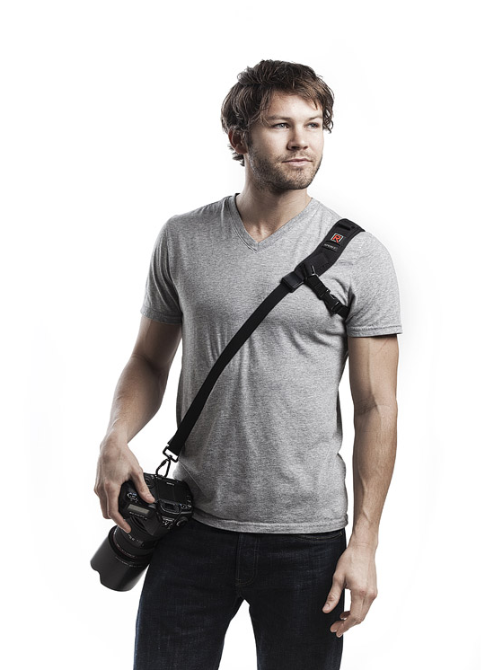 Black Rapid Sport Slim Camera Strap (Sport 2) - Comfortable & Secure DSLR/Mirrorless Camera Neck Strap for Photographers - Perfect for Travel, Hiking & Outdoor Photography