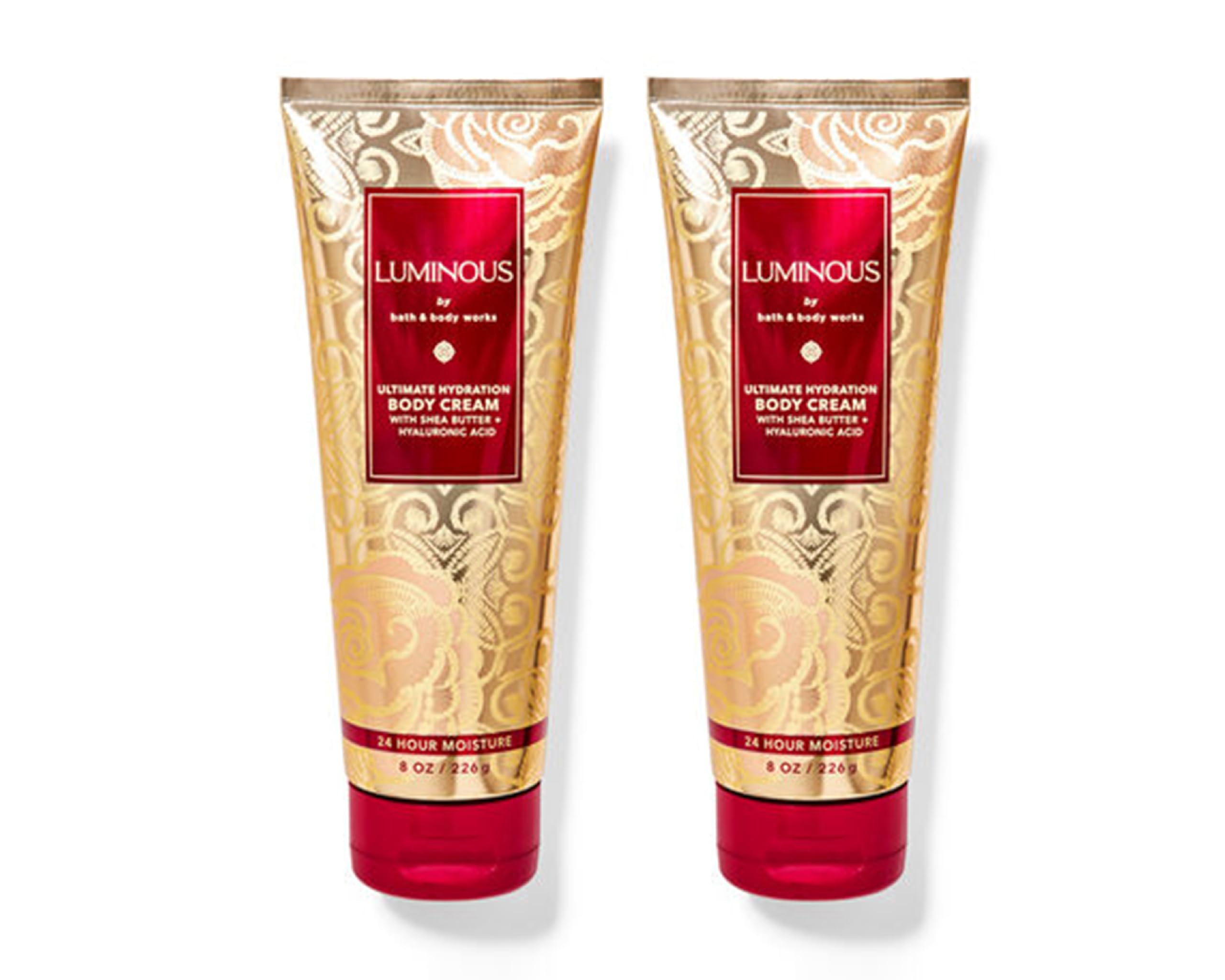 MYT BBW Ultimate Hydration Body Cream for Dry Skin - 8oz Luminous Moisturizing Lotion (Pack of 2) | Deep Nourishing for Hands, Feet & Body | Perfect for Winter Care & Daily Use