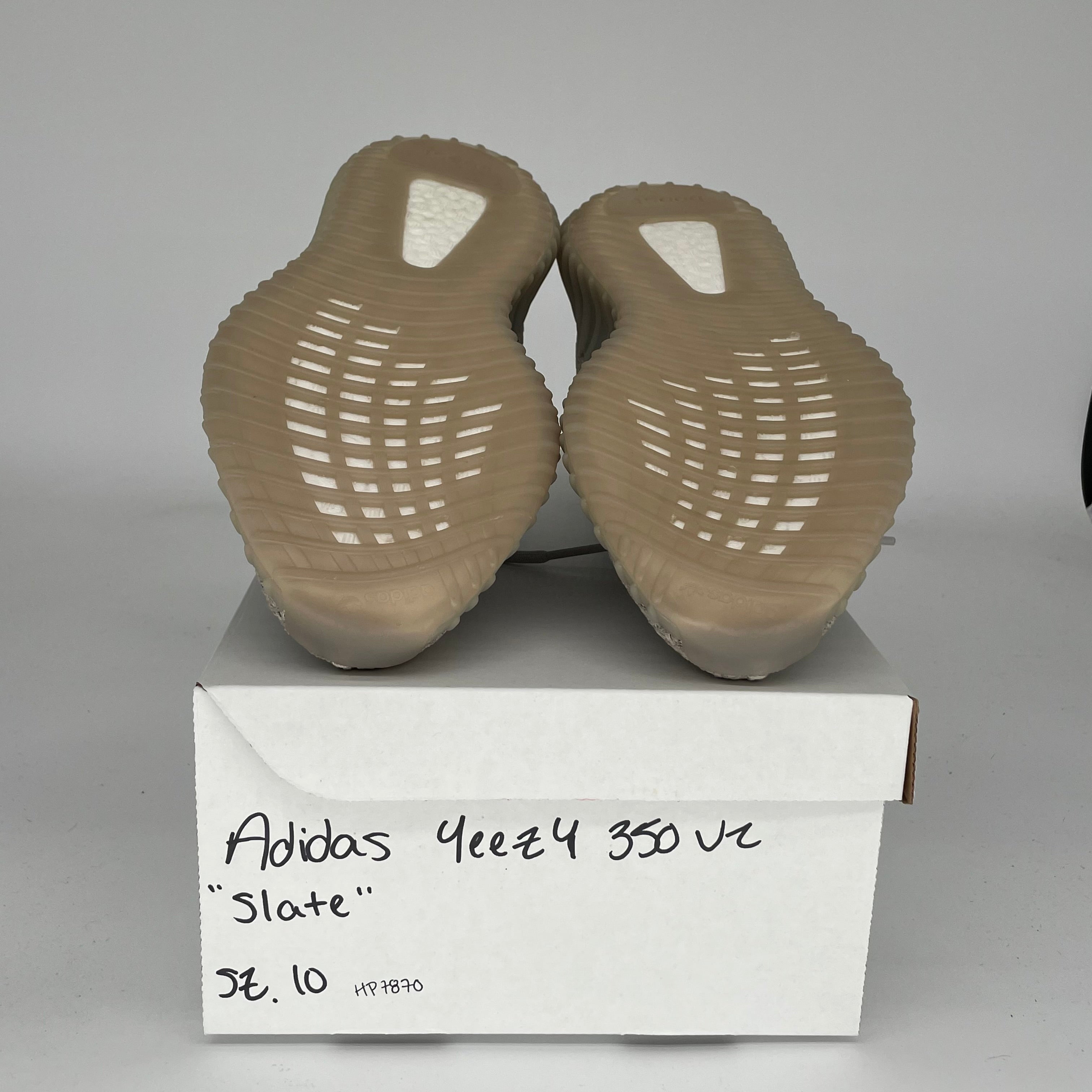 Adidas Yeezy Boost 350 V2 Slate Sneakers - Men's Size 10 (HP7870) | Comfortable Running Shoes for Casual Wear & Gym Workouts