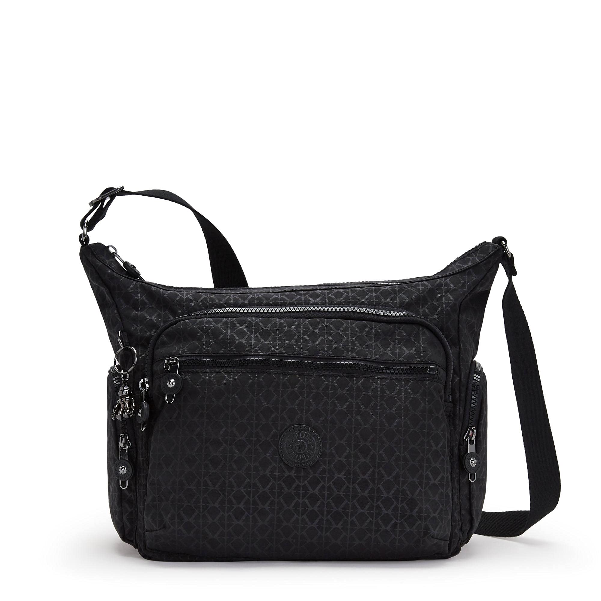 Kipling Women's Gabbie Crossbody Bag - Lightweight Everyday Purse for Women, Fashionable Shoulder Bag with Adjustable Strap, Perfect for Work, Travel & Shopping (Black)