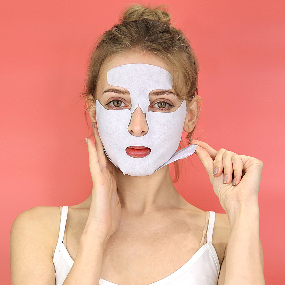 DEWYCEL 7 Lifting Mask 1 Pack (16g, 4 Sheets) - Anti-Aging Face Mask for Firming & Hydrating Skin - Perfect for Spa Night & Self-Care Routine