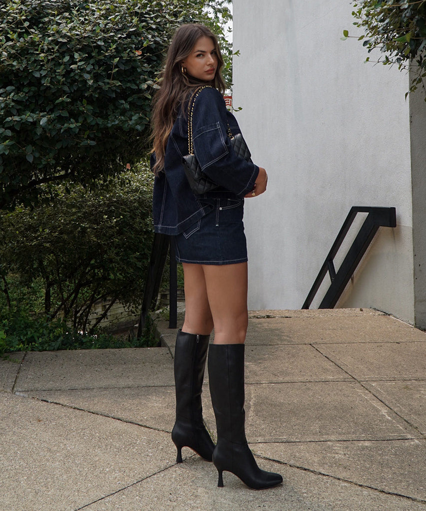 GYRA BOOTS - Premium Black Leather Ankle Boots for Women | Stylish & Comfortable for Everyday Wear, Work & Outdoor Activities