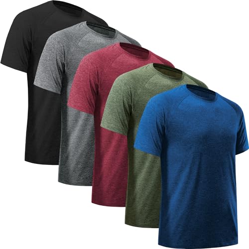 5 Pack Black, Dark Grey, Dark Blue, Army Green, Wine Red