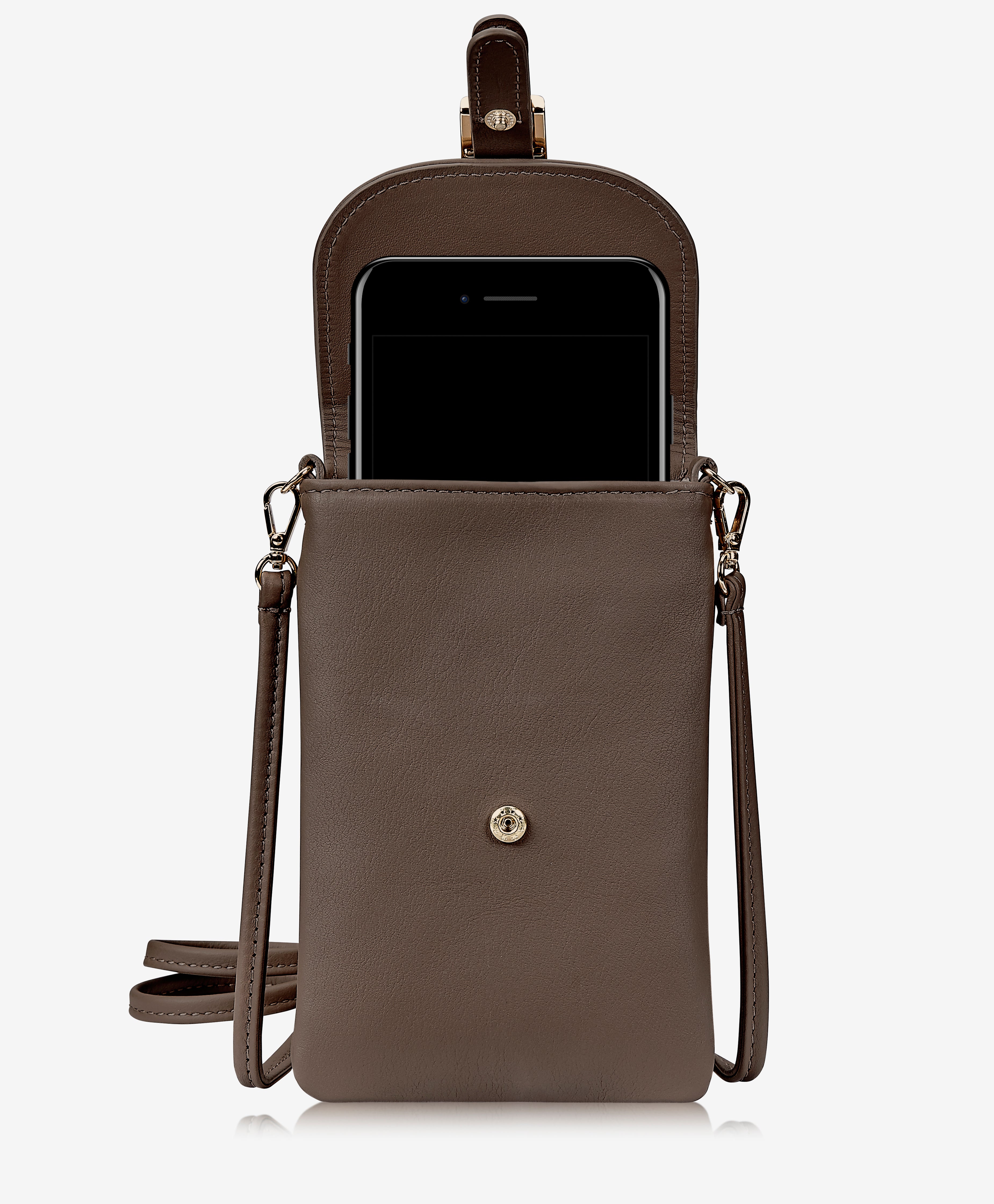 Emmie Crossbody Phone Pouch - Stylish & Secure Cell Phone Holder for Women - Perfect for Travel, Shopping, and Everyday Use