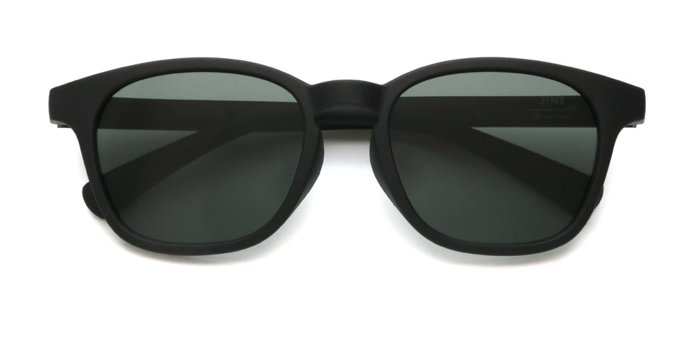 JINS x Snow Peak Rubber Sunglasses 018 - Lightweight Polarized Outdoor Sunglasses for Hiking, Fishing & Beach Activities