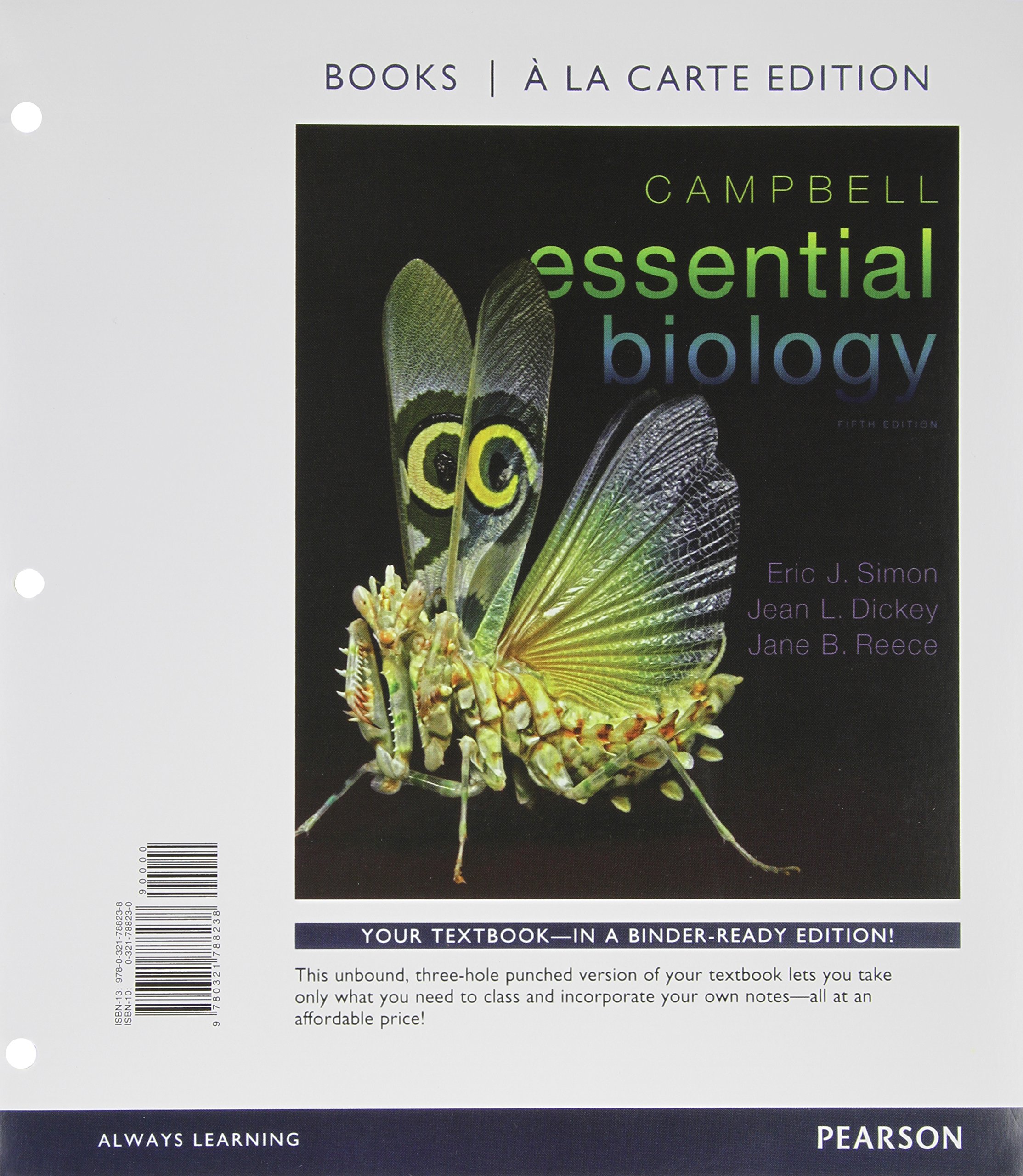 Campbell Essential Biology 5th Edition - A La Carte Textbook | Biology Study Guide & Reference Book for College Students | Perfect for Classroom Learning & Self-Study