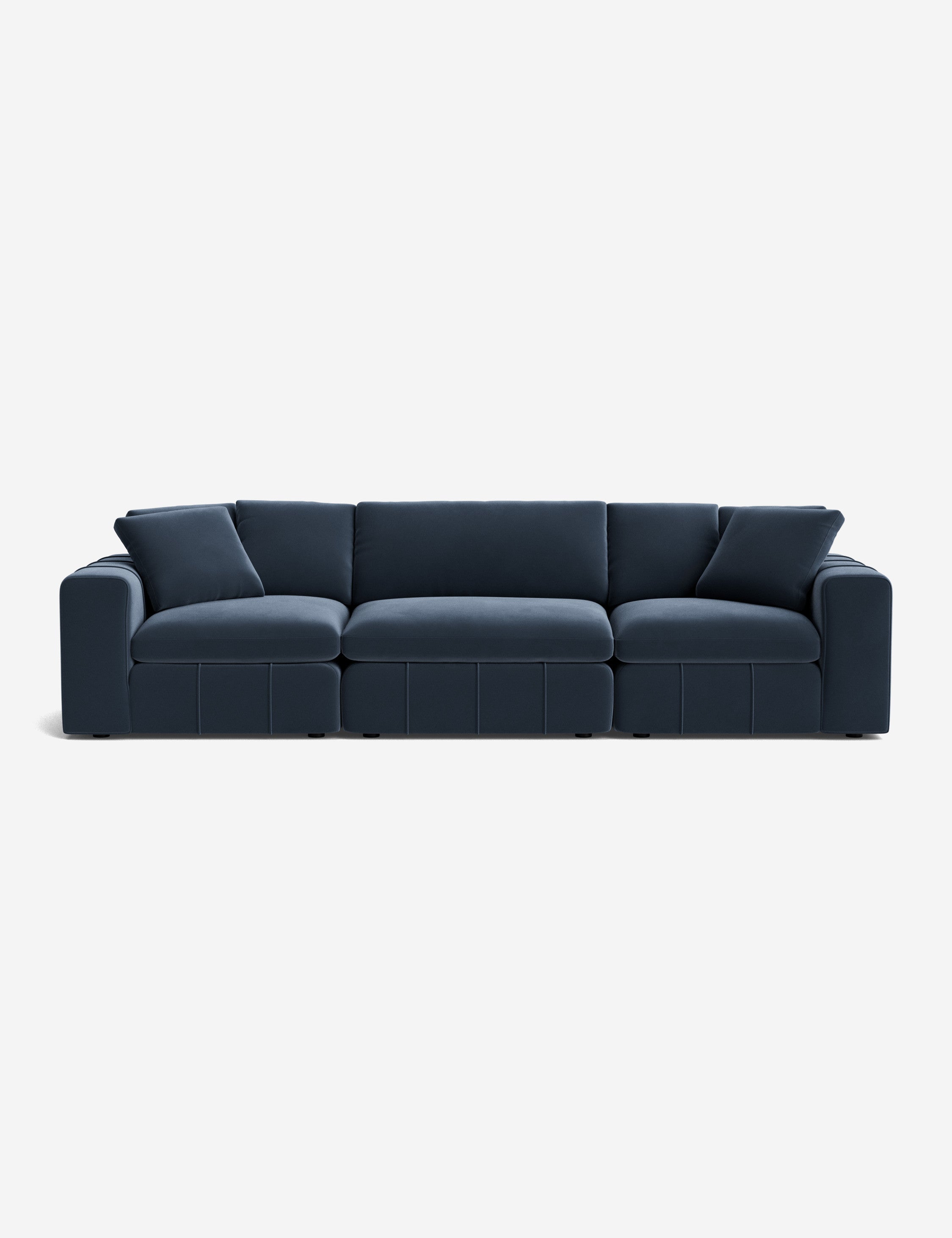 Blue Modern Velvet