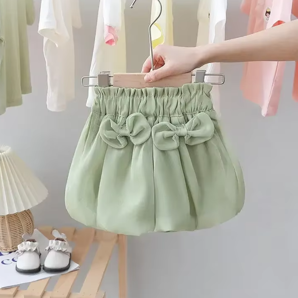 Coquette Bow Skirt - Elegant Women's A-Line Mini Skirt with Bow Detail for Party, Date Night & Special Occasions