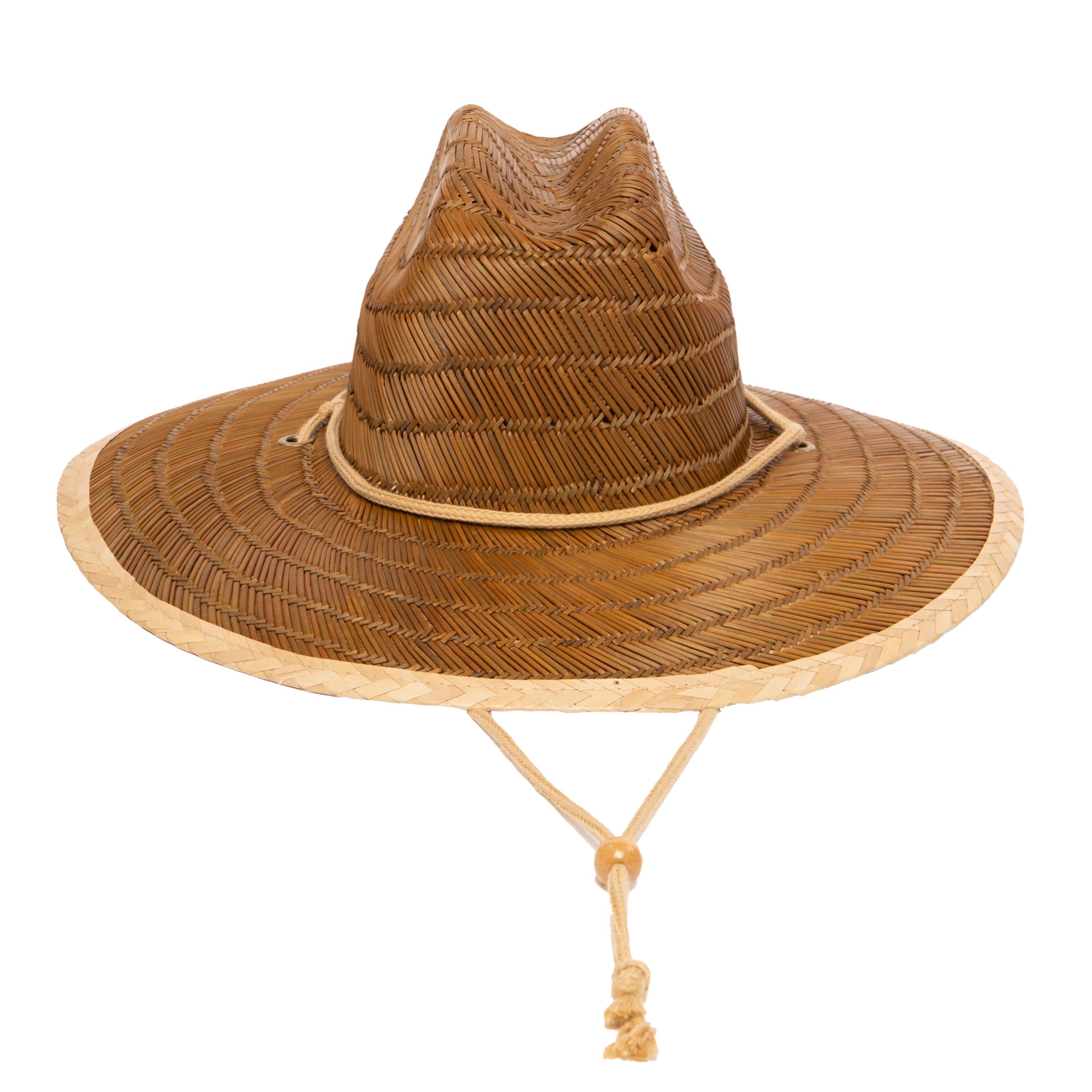 5-7 Year Old Kids Straw Lifeguard Hat - UV Protection Sun Hat for Beach, Pool & Outdoor Play