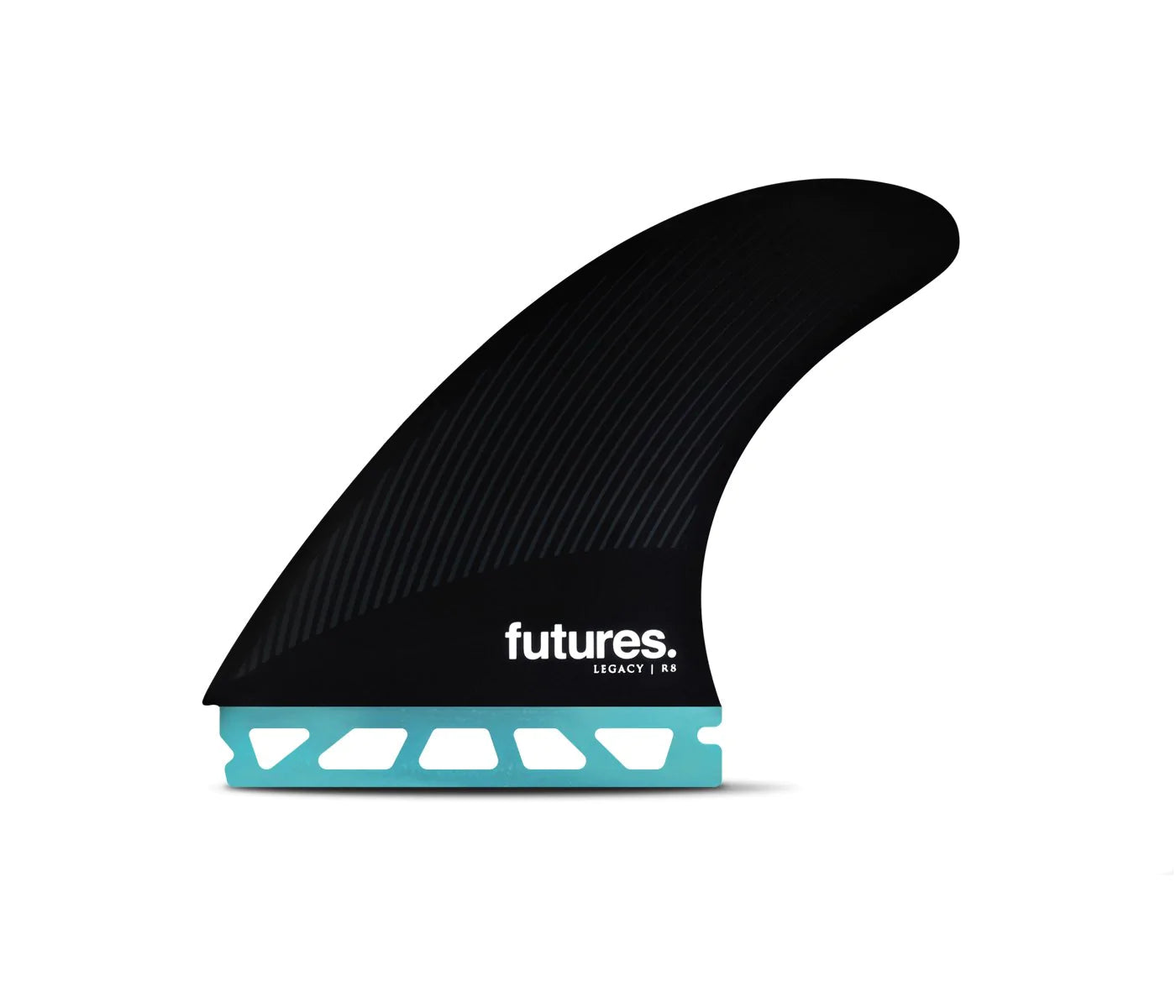 Futures R8 Legacy Series Thruster Surfboard Fin - Large Size for High-Performance Surfing & Big Waves