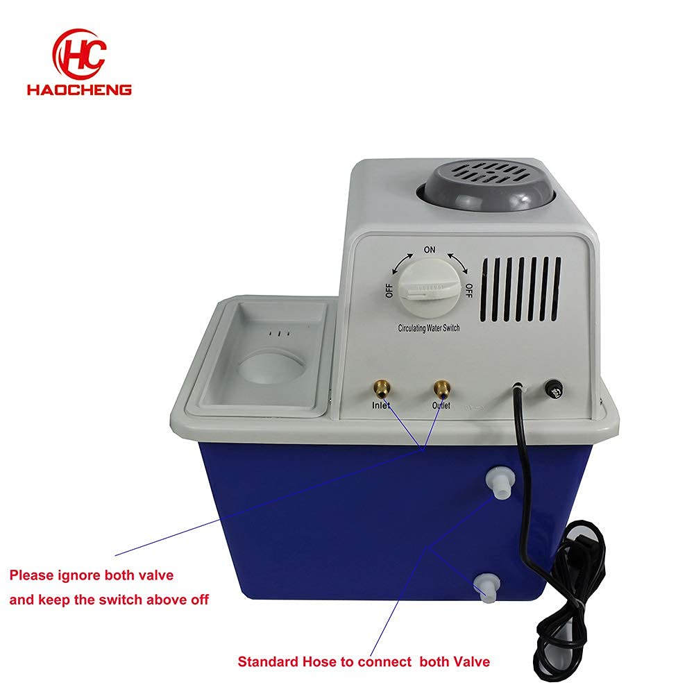 5L Rotary Evaporator Kit - 110V Lab Distillation System with Vacuum Pump & Chiller for Solvent Recovery | Essential for Chemistry Labs, Essential Oil Extraction & CBD Processing