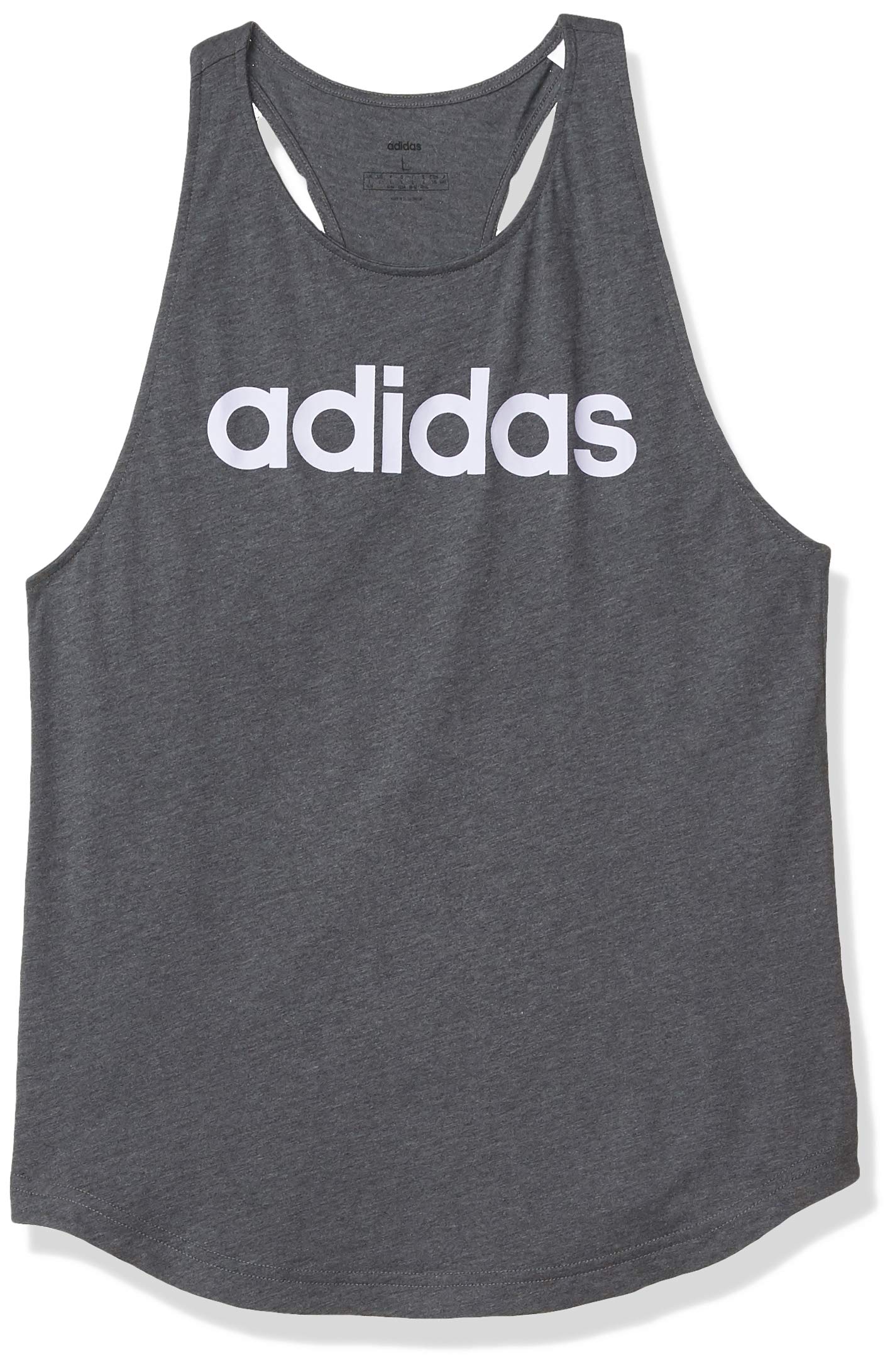 Adidas Women's Essentials Linear Tank Top - Breathable Workout Shirt for Running, Yoga & Gym | Lightweight Athletic Top for Women