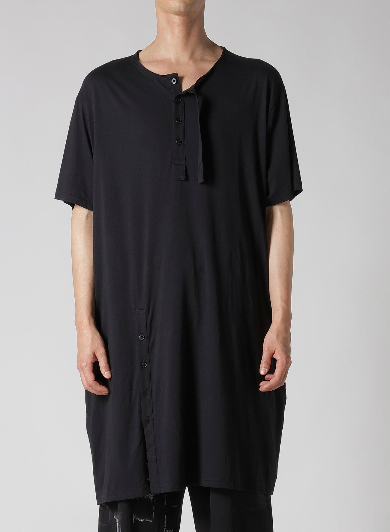Soft & Breathable Cotton Modal Jersey Henry Neck Short Sleeve T-Shirt for Men - Perfect for Casual Wear, Summer Outfits & Layering