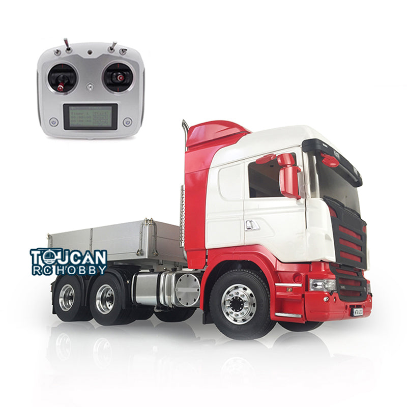 1/14 Scale LESU 6x6 Metal Chassis RC Dump Truck with Painted Cabin, Roof, Radio Controller, Motor, Servo & ESC - Perfect for Construction Site Play, Off-Road Adventure & RC Hobby Enthusiasts