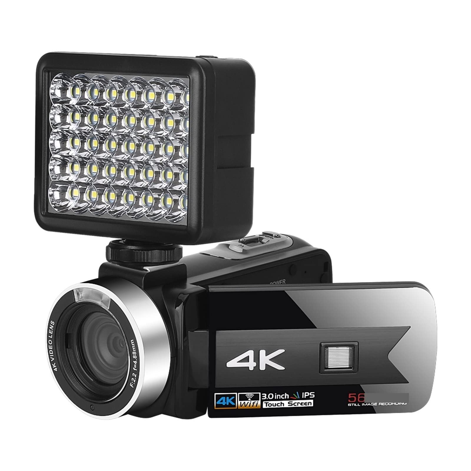 **AUBEST 4K Night Vision Video Camera Camcorder - Portable Digital Recorder with IR for Outdoor Vlogging, Travel & Adventure (Includes 16GB SD Card, 3rd Gen) - Perfect for YouTube, Travel Videos & Nighttime Recording**