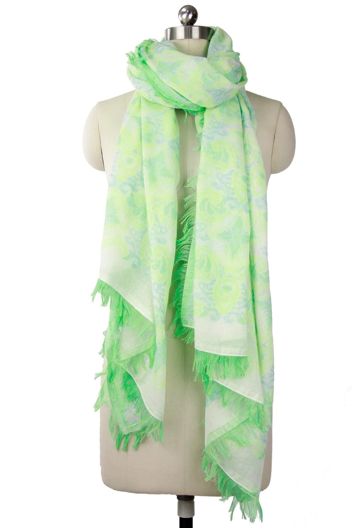Vibrant Green Eyelash Scarf - Soft Fashion Scarf for Women, Trendy Winter Accessory - Perfect for Cold Weather, Parties & Holiday Outfits