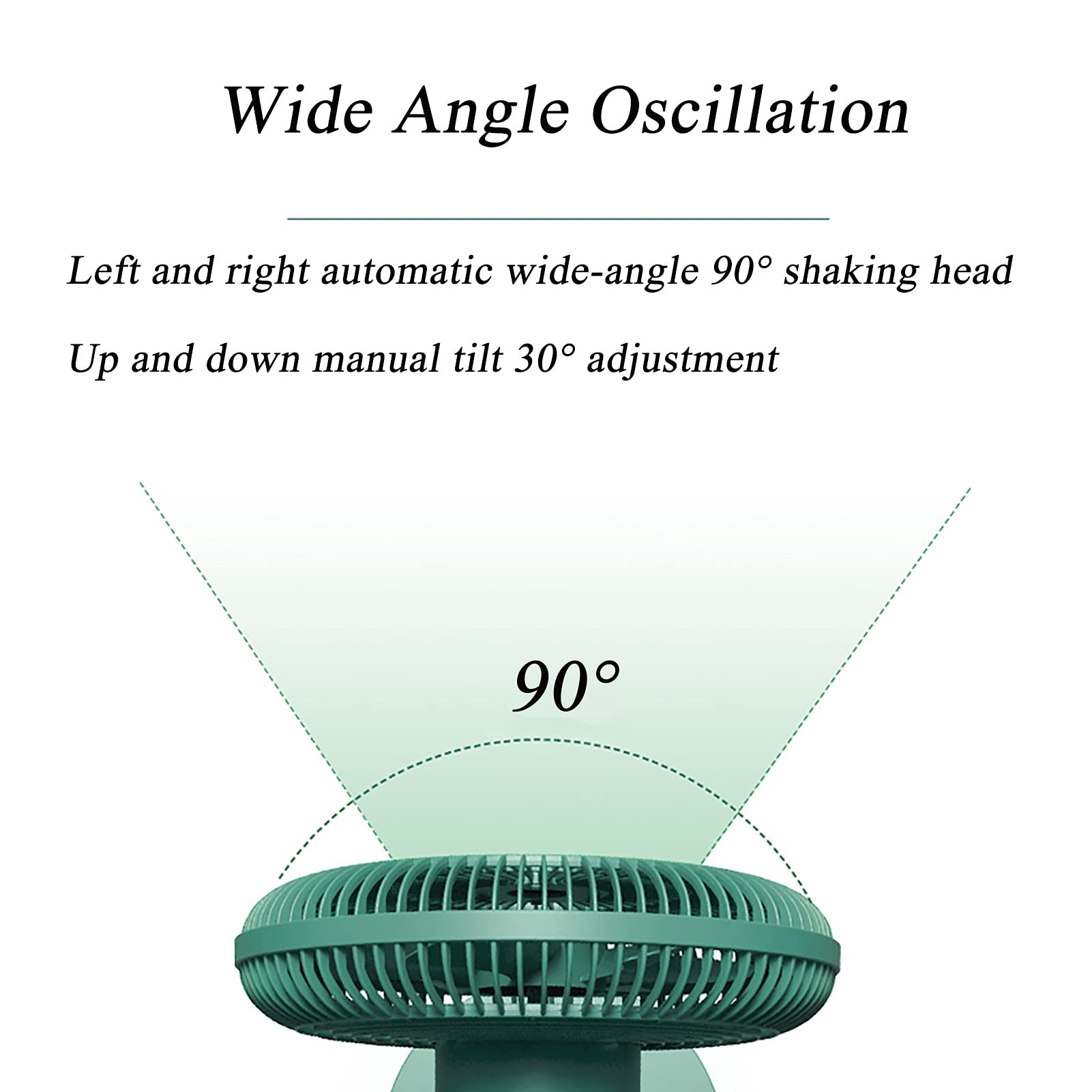 Quiet Oscillating Pedestal Fan with Adjustable Height & Wide-Angle Swing - Energy Efficient Low Noise Standing Cooling Fan for Home, Office, and Bedroom Air Circulation