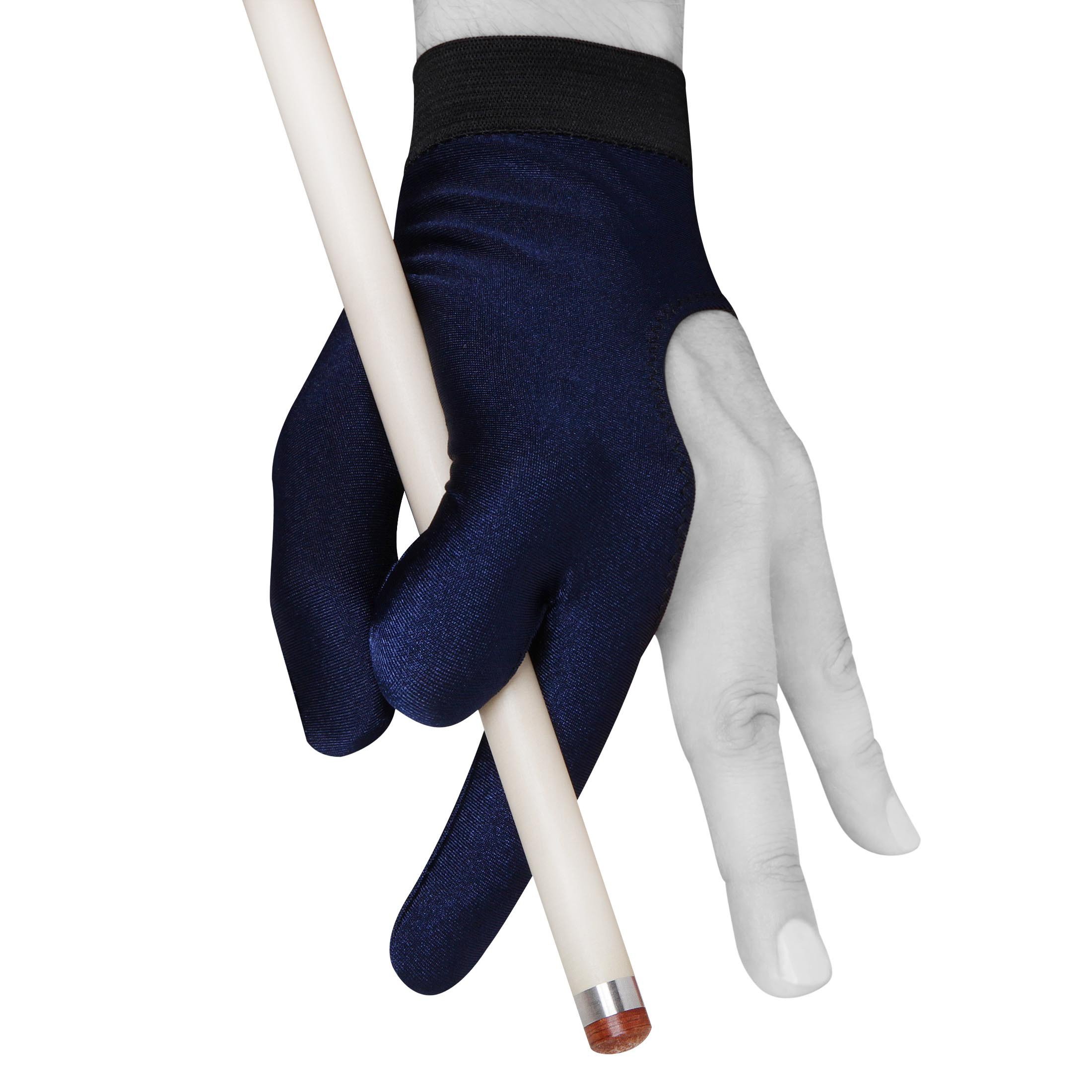 Fortuna Billiard Pool Cue Glove - Classic Ambidextrous Design for Left or Right Hand - Premium Blue Snooker Accessory - Perfect for Professional Players & Home Game Nights