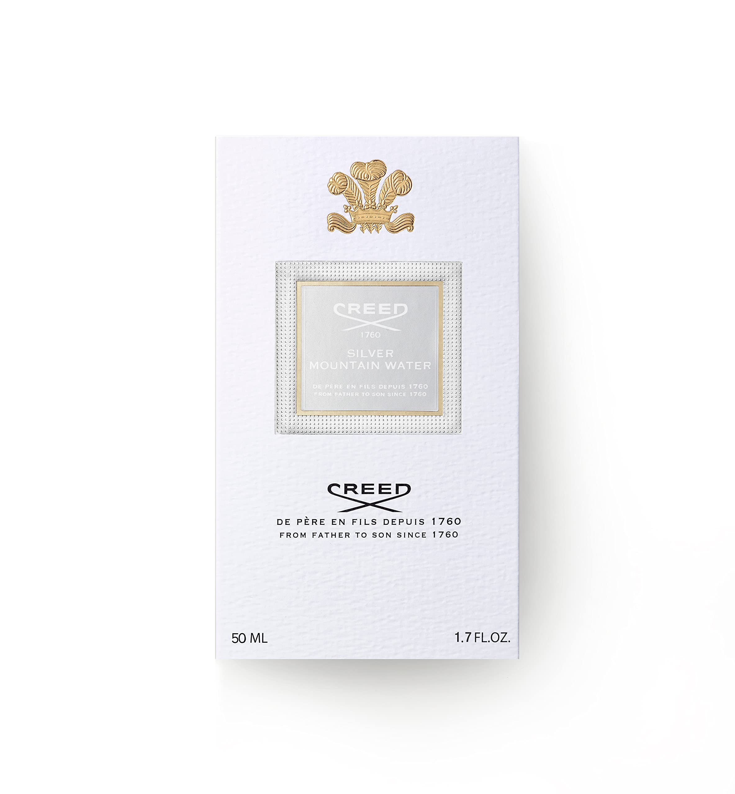 Creed Silver Mountain Water for Men - Premium Luxury Cologne with Citrus, Fruity & Woody Notes - Long Lasting Eau de Parfum - Perfect for Date Night, Office & Special Occasions