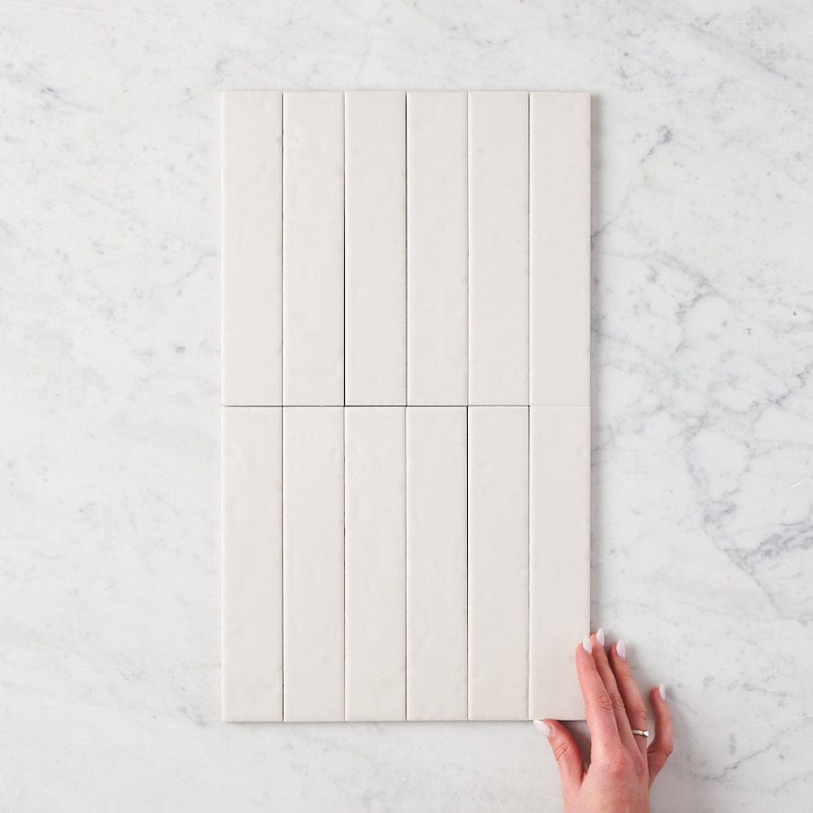 Albert Park Matte Vanilla Subway Tile - Classic Ceramic Wall & Backsplash Tiles for Kitchen, Bathroom & Home Decor