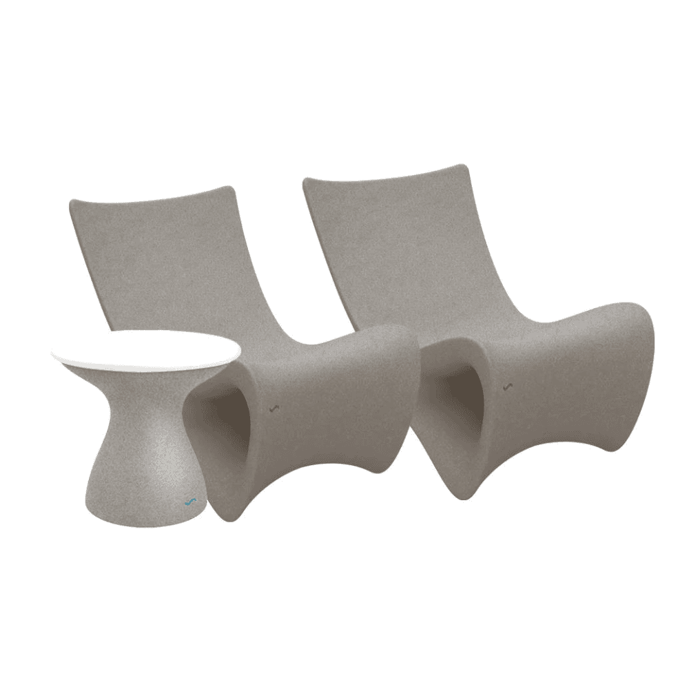 Boxhill Bundles: Classic Luxury Pool Chairs Set of 2 - Perfect for Backyard, Beach & Resort Relaxation