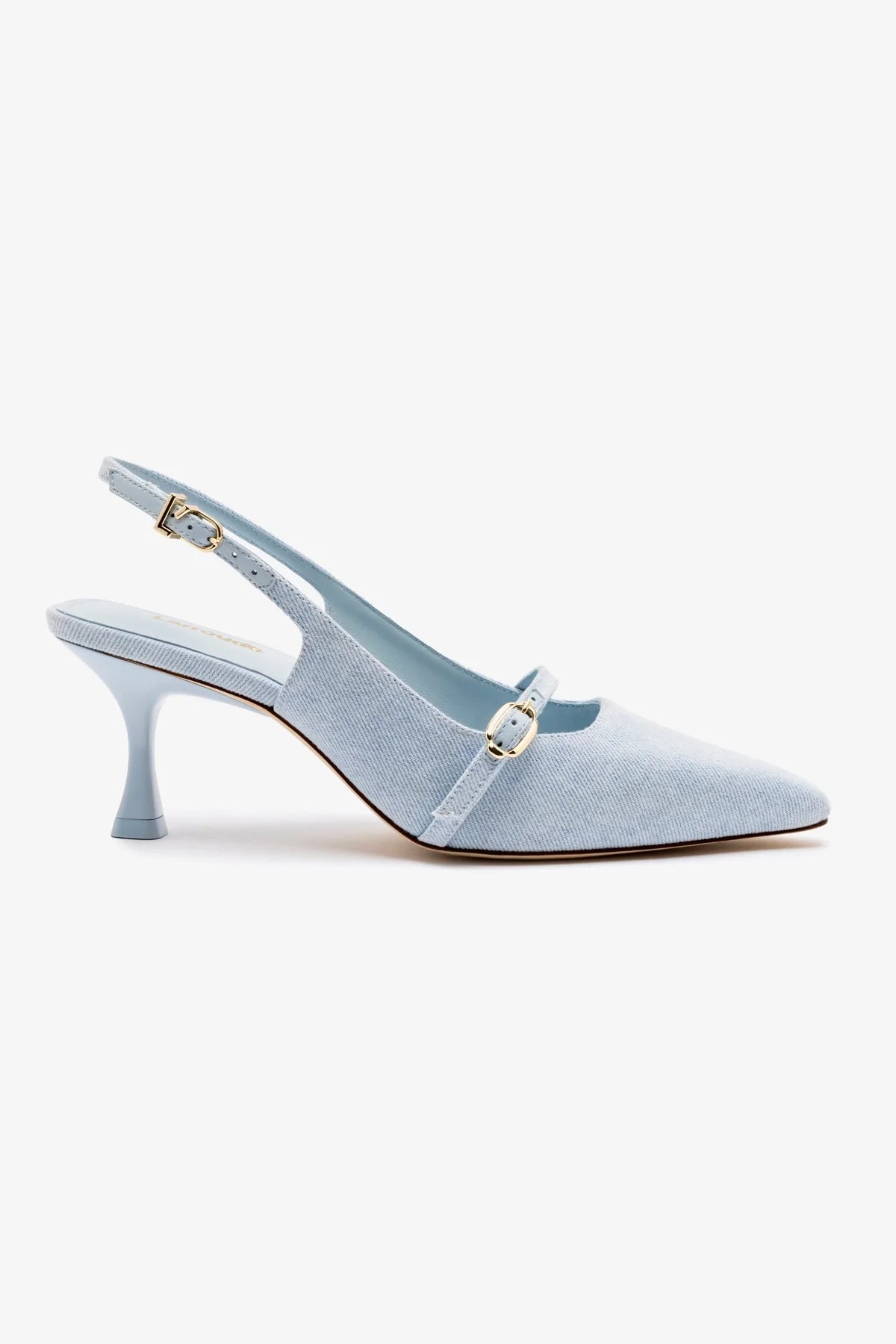 Ines Pump Women's Shoes in Maya Denim - Stylish High Heel Pumps for Office, Party & Special Occasions