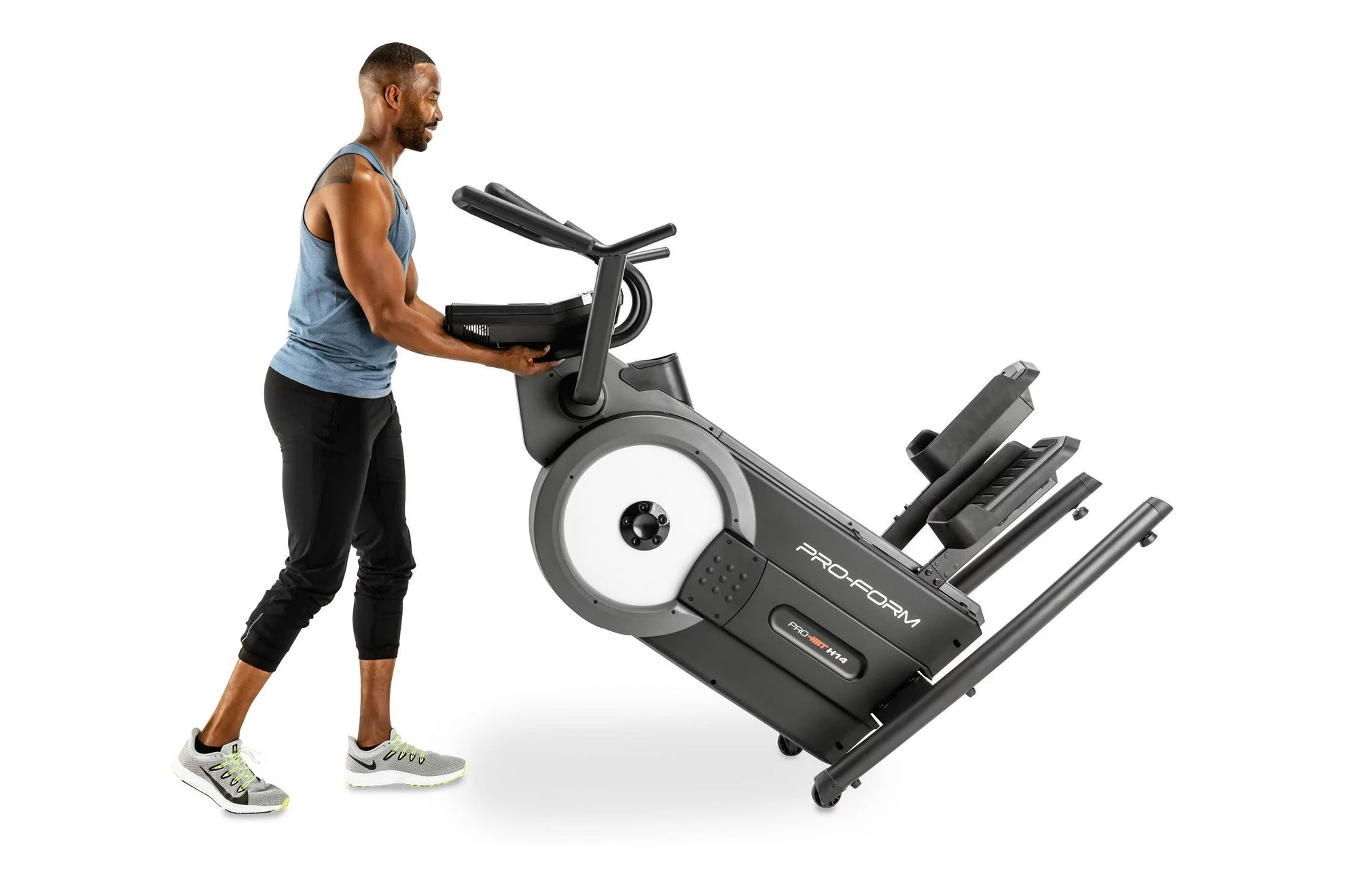 ProForm Pro HIIT H14 Elliptical Machine - High-Intensity Cardio Trainer for Home Gym Workouts | Perfect for HIIT, Weight Loss & Full-Body Toning