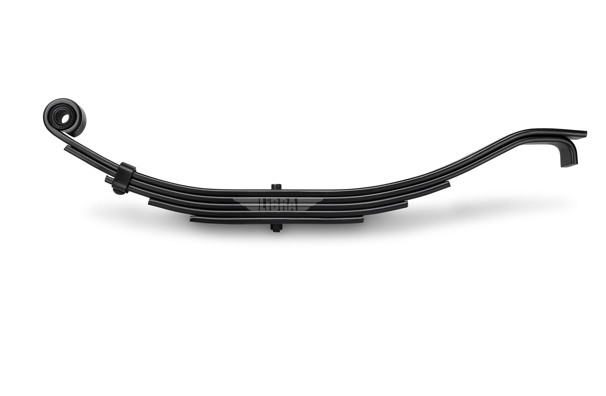 LIBRA New Trailer Leaf Spring - 5 Leaf Slipper Design, 3500lbs Capacity for 7000 Lbs Axle - Heavy Duty Replacement Part (Set of 1) - Perfect for Boat Trailers, Utility Trailers and RV Suspension Upgrades