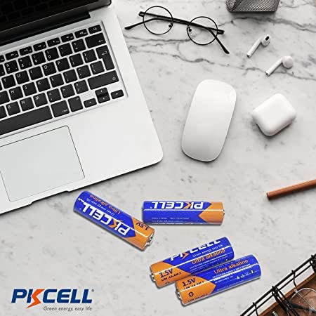 PKCELL AAA Batteries 8 Pack - 1.5V High-Performance Alkaline Triple A Batteries for Flashlights, Keyboards, Toys, Remote Controls & More - Long Lasting 10-Year Shelf Life - Ideal for Home, Office and Emergency Use