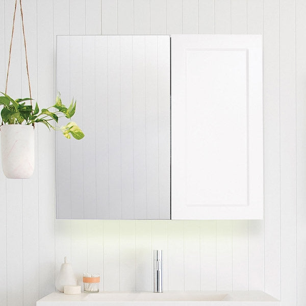 ADP London Shaving Cabinet - Premium Bathroom Storage Organizer with Mirror for Men's Grooming Essentials | Perfect for Shaving, Skincare & Toiletries Organization in Modern Bathrooms