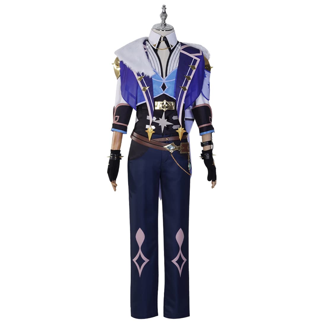 Genshin Impact Kaeya Cosplay Costume - Official Game Character Outfit for Anime Conventions & Halloween Cosplay