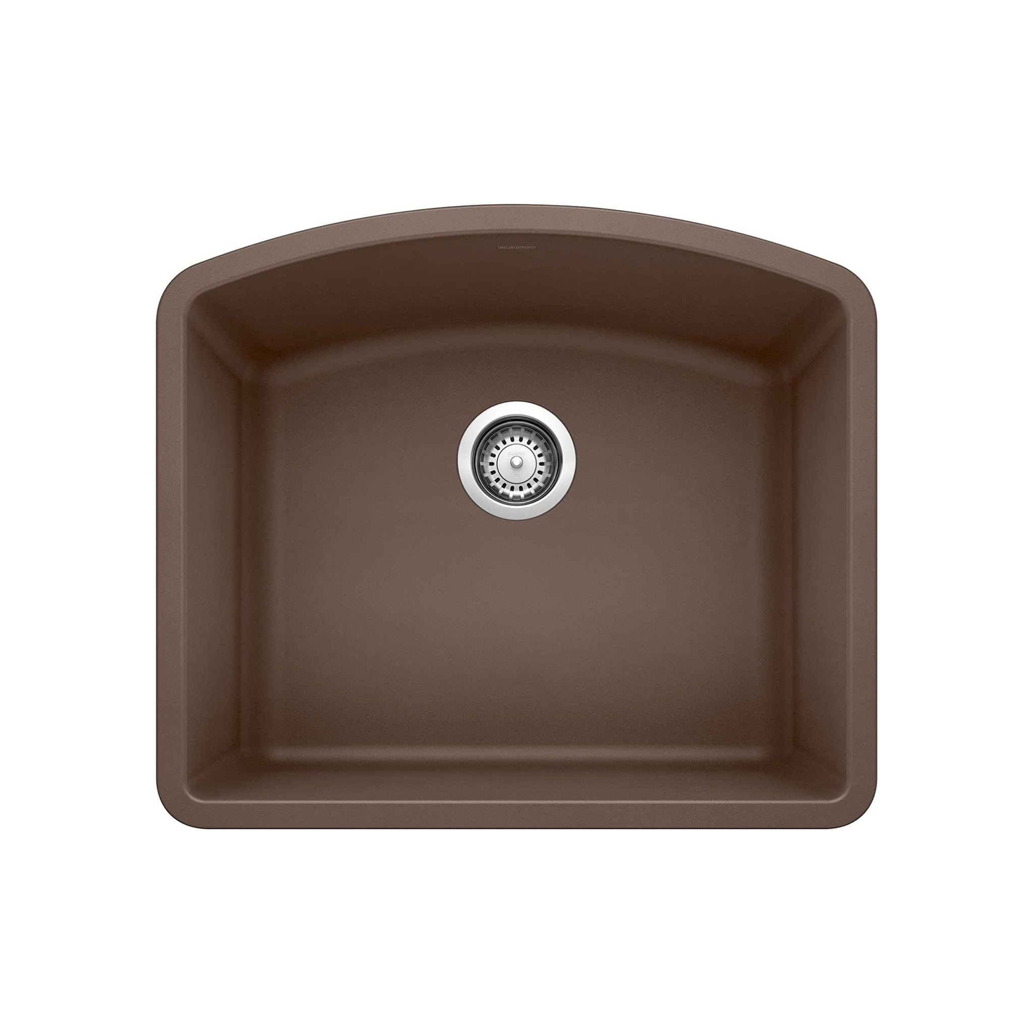 Blanco Diamond Single Bowl SILGRANIT Kitchen Sink - Premium 33% Granite Composite Undermount Sink for Modern Kitchens | Durable & Scratch-Resistant | Perfect for Cooking, Washing Dishes & Food Prep