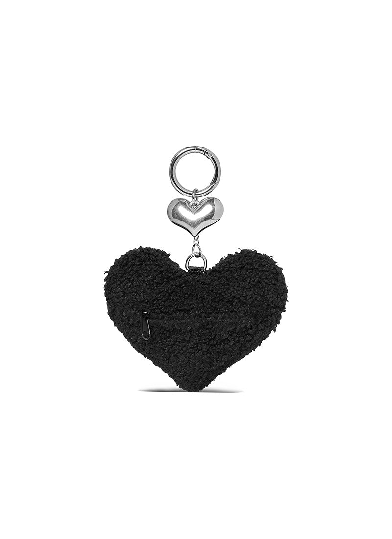 XEXYMIX Heart Ball Pouch - Stylish Crossbody Bag for Women, Cute Heart-Shaped Purse with Adjustable Strap - Perfect for Dating, Parties, and Everyday Use
