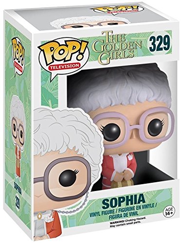Funko Pop! Vinyl Figure - The Golden Girls Sophia with Pop Protector Case | Collectible TV Show Merchandise for Display & Gifts