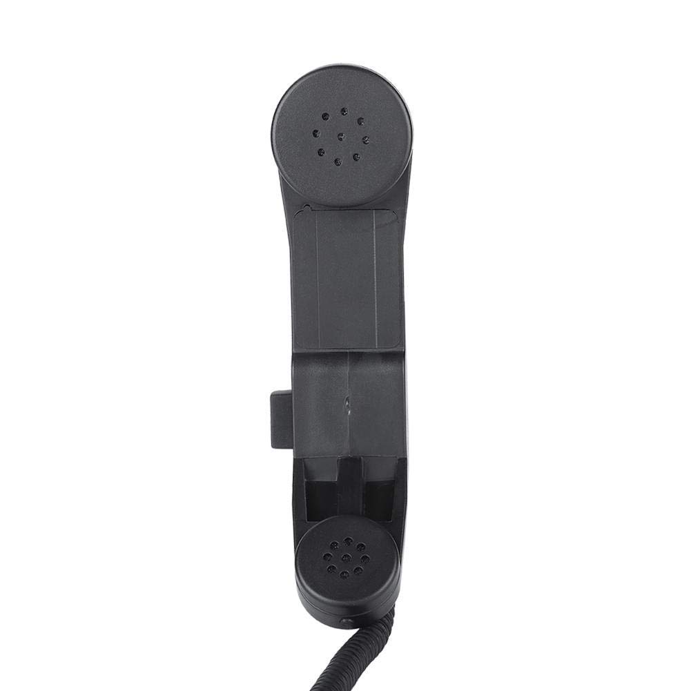 Vintage Retro Telephone Handset with 3.5mm Plug - HiFi Speaker Mic for Cell Phones, Shoulder Rest & Clear Sound | Perfect for Podcasting, Gaming, and Vintage Style Communication