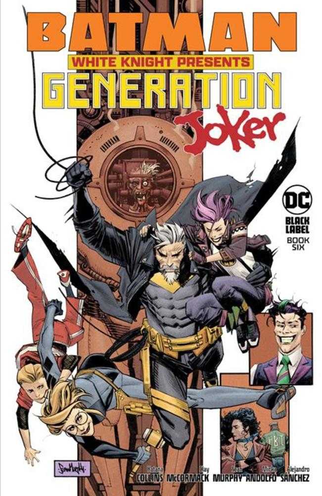 Batman White Knight Presents Generation Joker #6 (Of 6) Cover A Sean Murphy - DC Comics Graphic Novel - Mature Readers - Perfect for Comic Collectors & Batman Fans