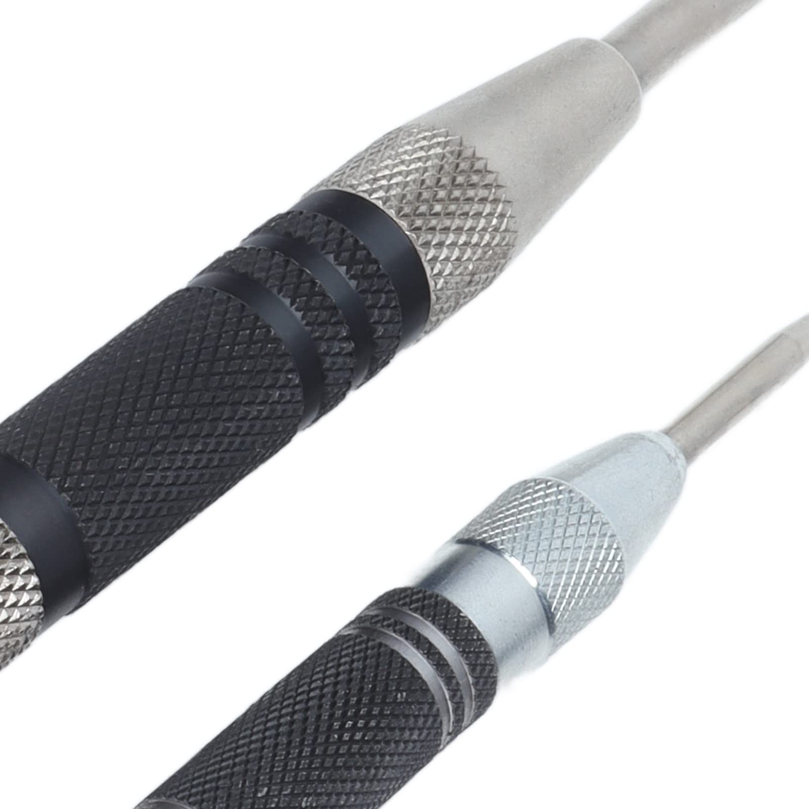 2-Piece Automatic Center Punch Set with Adjustable Tension - Precision Woodworking Hole Puncher for Carpentry, Metalworking & DIY Projects | Perfect for Drilling, Positioning & Marking