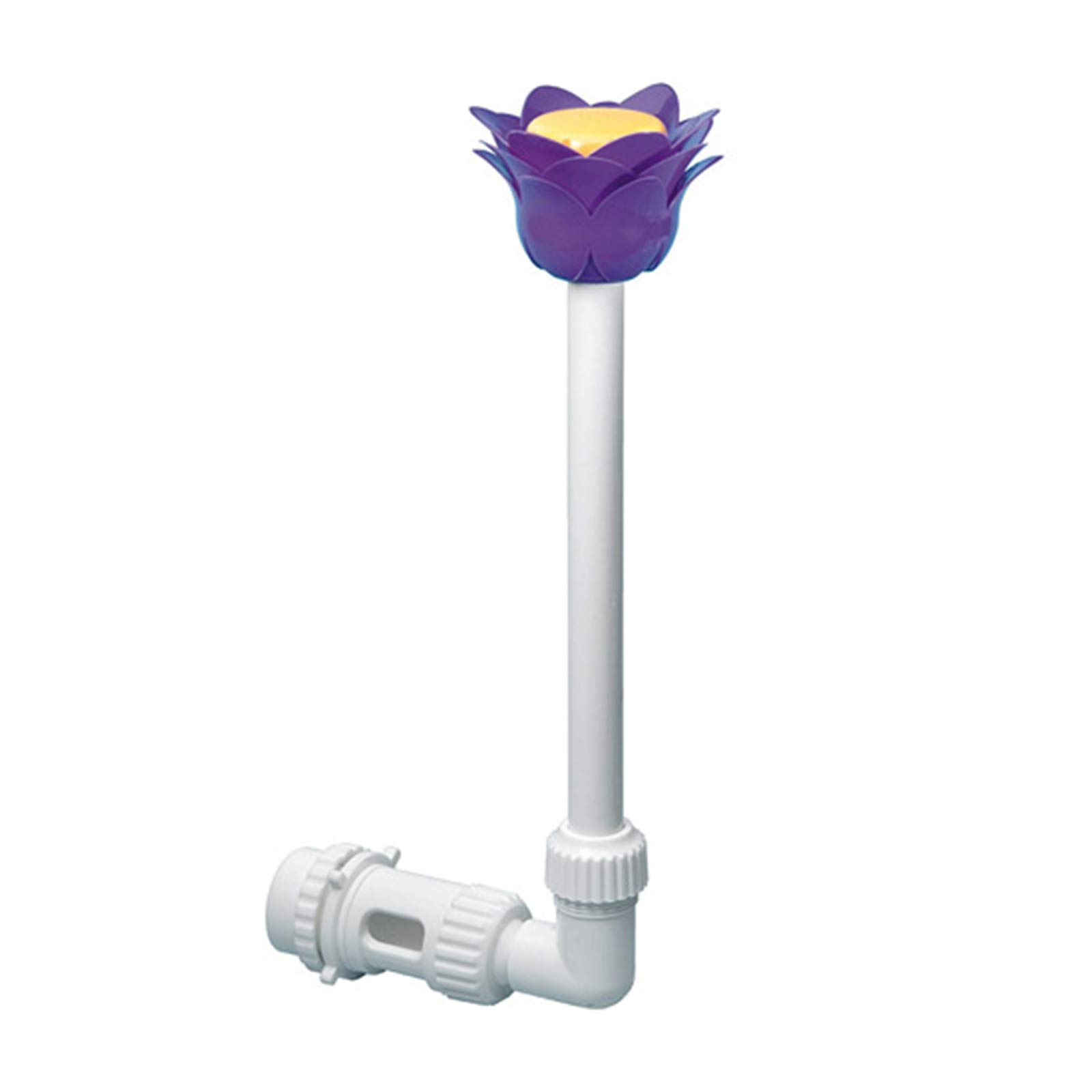 Nicoone Flower Shape Pool Fountain - Adjustable Wall Mounted Lotus Fountain Nozzle for Swimming Pools, Spas & Backyard Decor | Perfect for Garden Water Features, Patio Relaxation & Poolside Ambiance