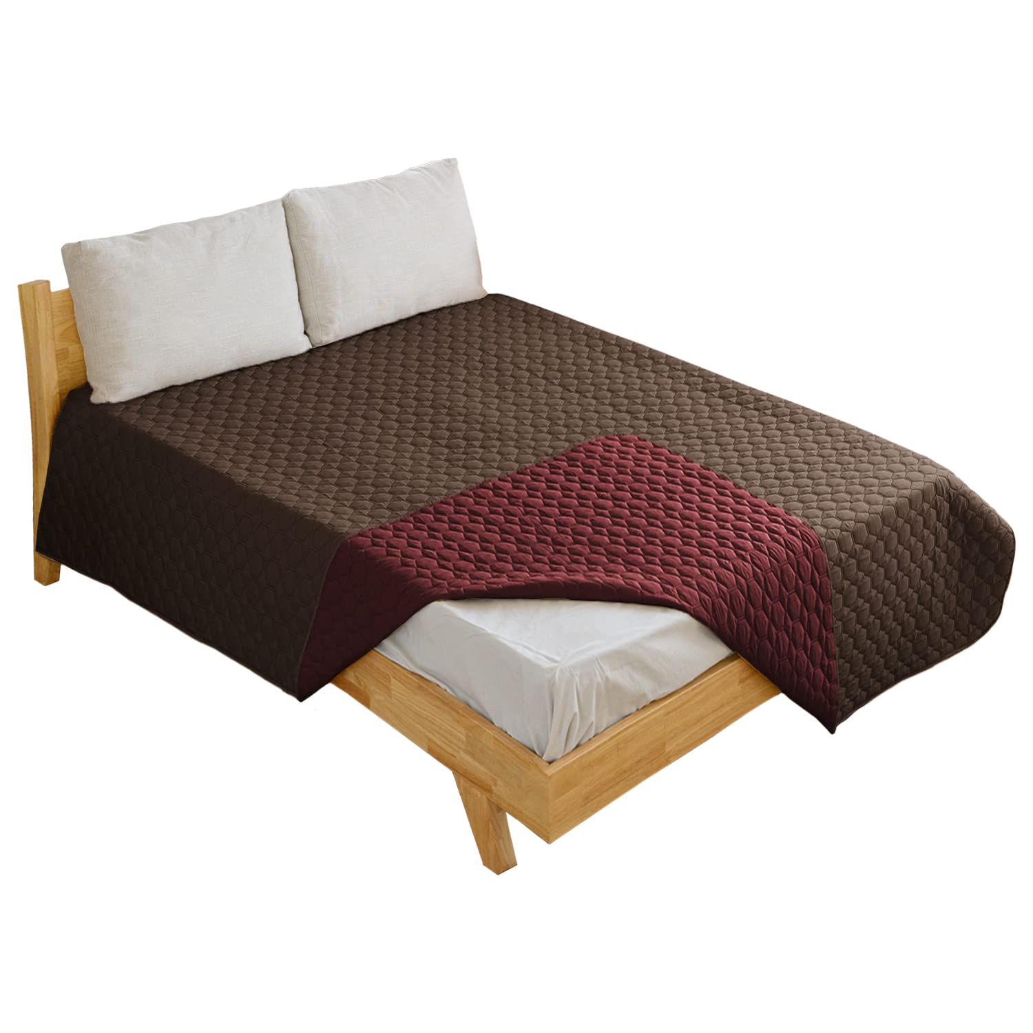 DEARTOWN Reversible Waterproof Dog Bed Cover - 100% Soft Pet Blanket for Beds, Couches & Furniture - Cozy & Durable for Indoor & Outdoor Use