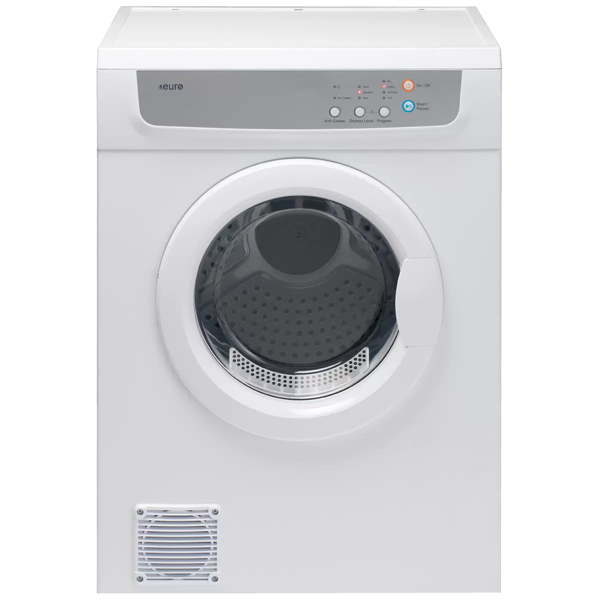 Brand New Euro 7kg Vented Dryer E7SDWH - Energy Efficient Laundry Solution with 3 Year Warranty | Perfect for Apartments, Small Homes & RV Living