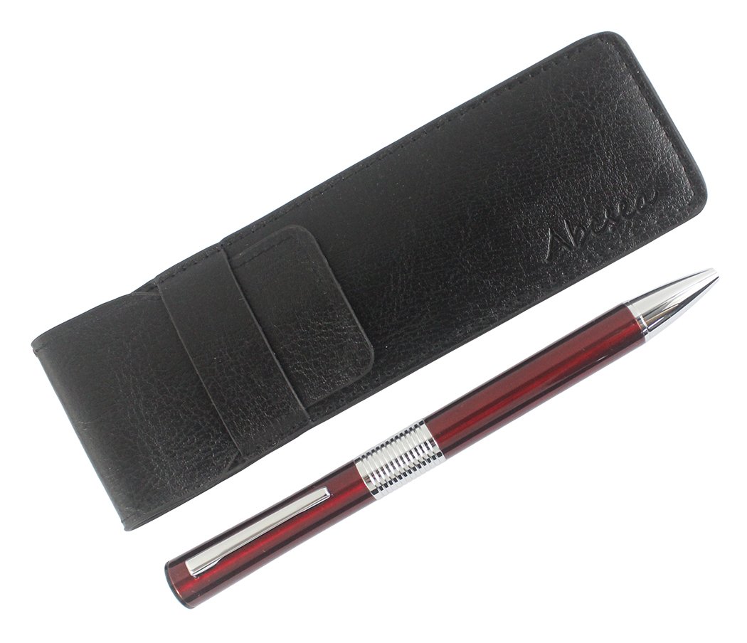 Premium Smooth Writing Business Ballpoint Pen - Dark Red for Office, School & Professional Use