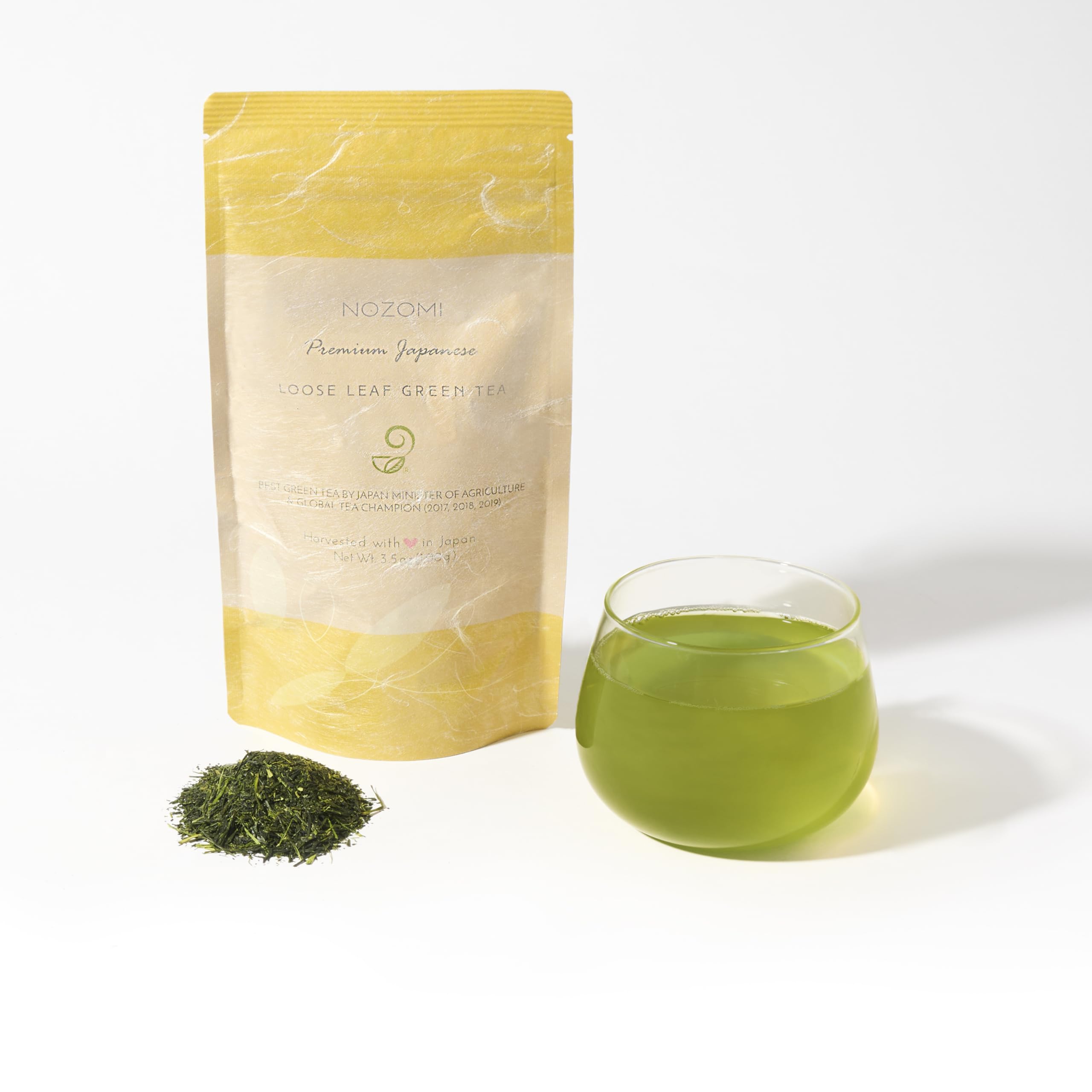Premium Gyokuro & Nozomi Japanese Green Tea Set - Single Origin Loose Leaf Tea from Japan - Delicate Flavor & Aromatic Experience - Perfect for Relaxation, Meditation & Gift Giving