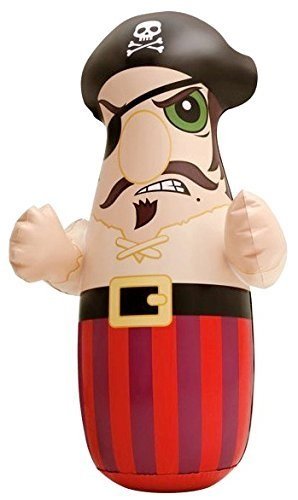 Intex 3-D Bop Bags for Kids - Inflatable Punching Toy with Stand for Indoor & Outdoor Play - Fun Birthday Gift for Boys & Girls - Perfect for Parties, Backyards, and Playrooms
