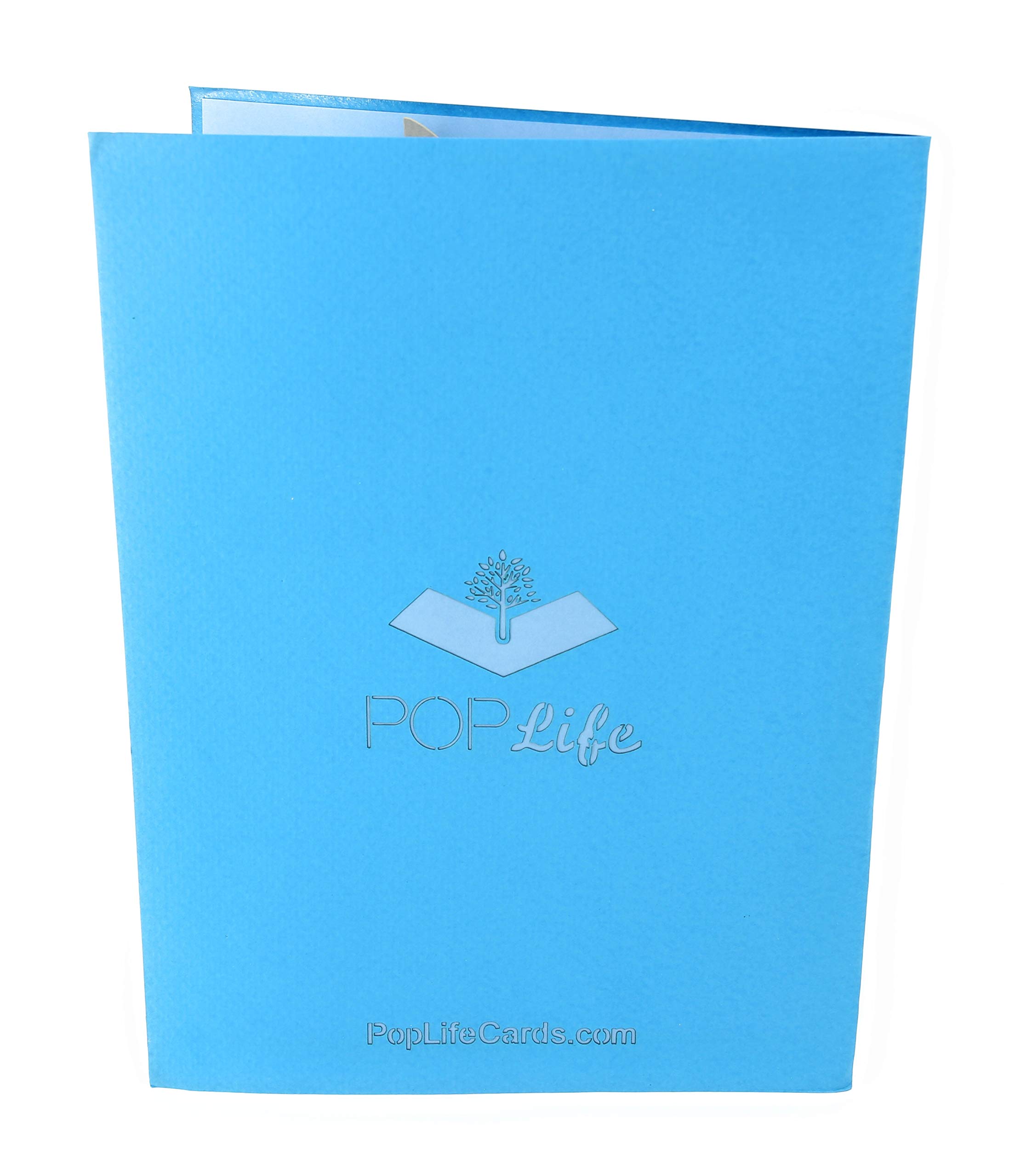 3D Pop Up Father's Day Card for Boaters - Fishing Trip Design for Dad, Husband, Son - Perfect for Birthdays & Retirement Gifts
